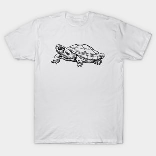 Turtle Hand Drawn T-Shirt